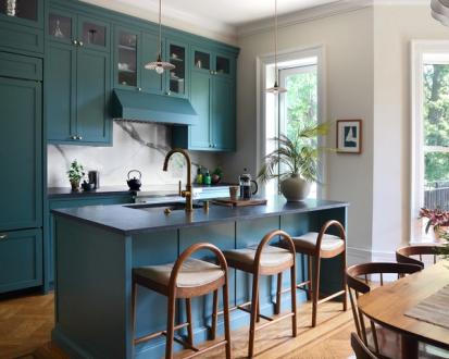 Crown Heights Renaissance Revival Kitchen