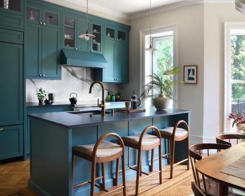 Crown Heights Renaissance Revival Kitchen
