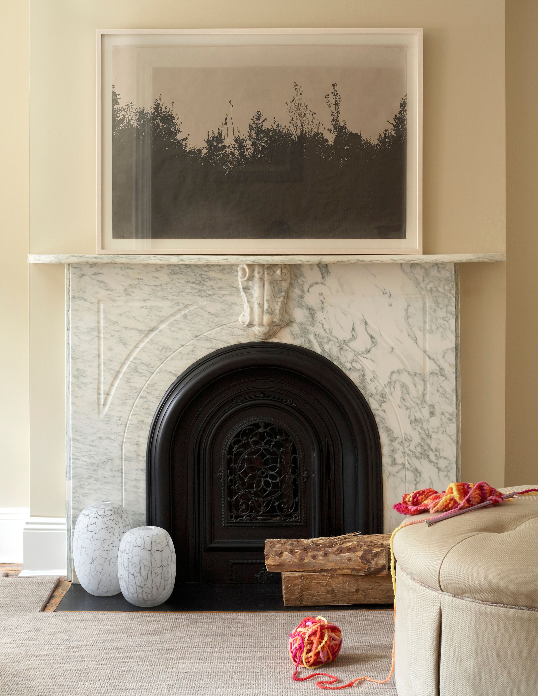 Park Slope Anglo-Italianate Fireplace