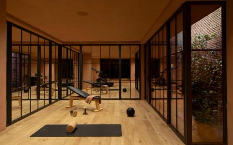 Greenwich Village Greek Revival Gym