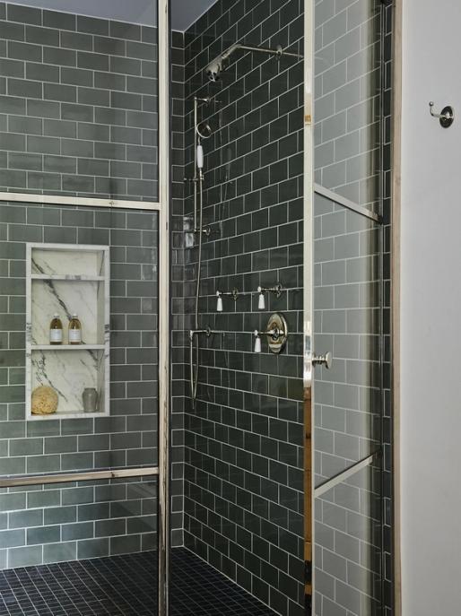Park Slope Neo-Federal Shower