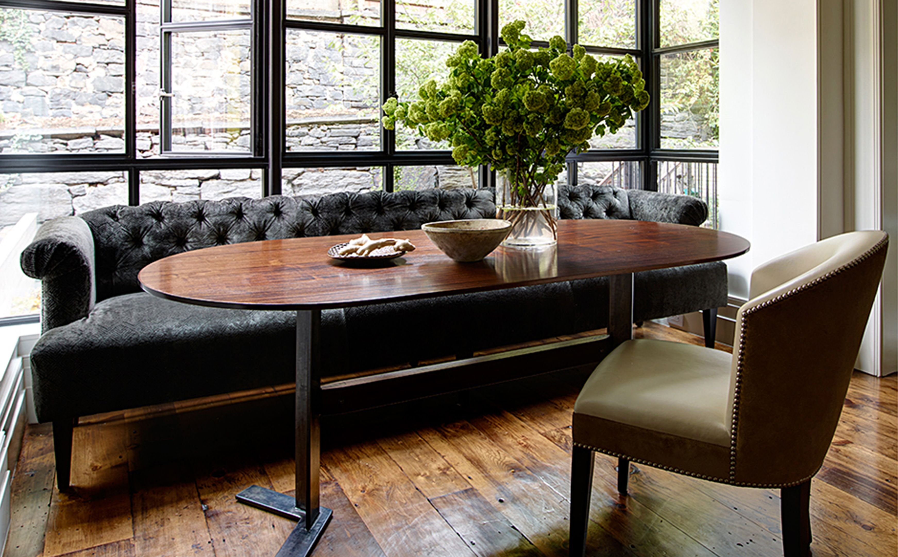 Brooklyn Heights Greek Revival Breakfast Nook