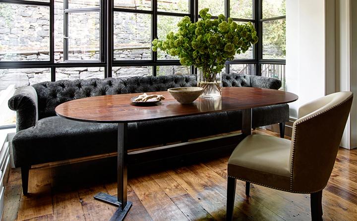 Brooklyn Heights Greek Revival Breakfast Nook