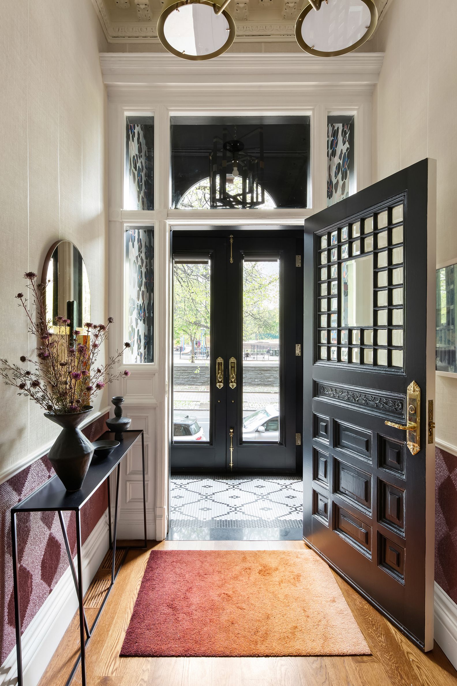 Fort Greene Italianate Entryway