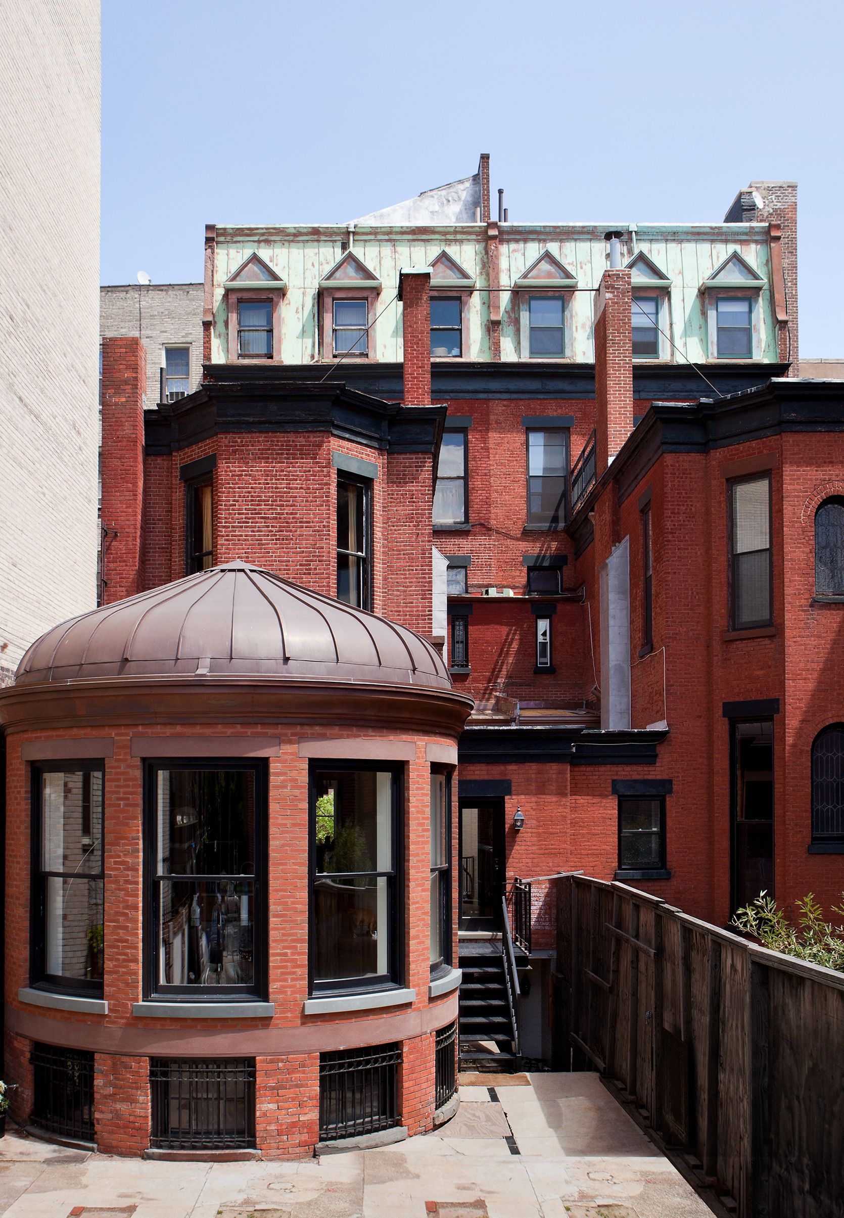 Clinton Hill Queen Anne Rear Facade