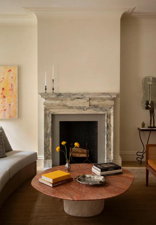 Greenwich Village Greek Revival Fireplace