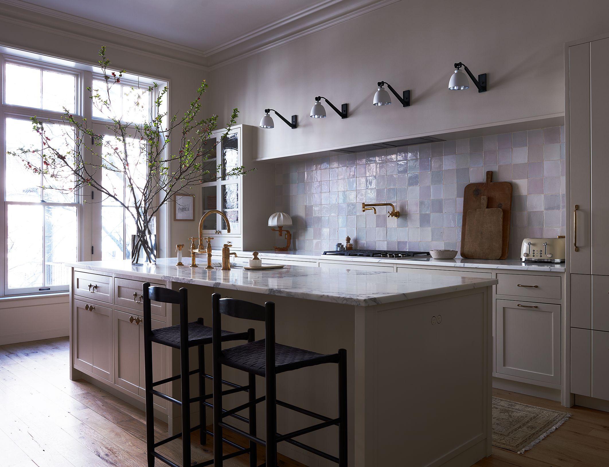 Brooklyn Heights Greek Revival Kitchen