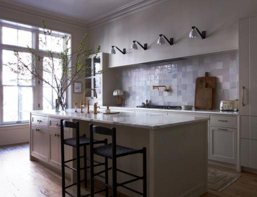 Brooklyn Heights Greek Revival Kitchen