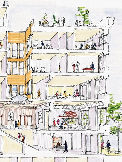 Dominican Academy Section Sketch