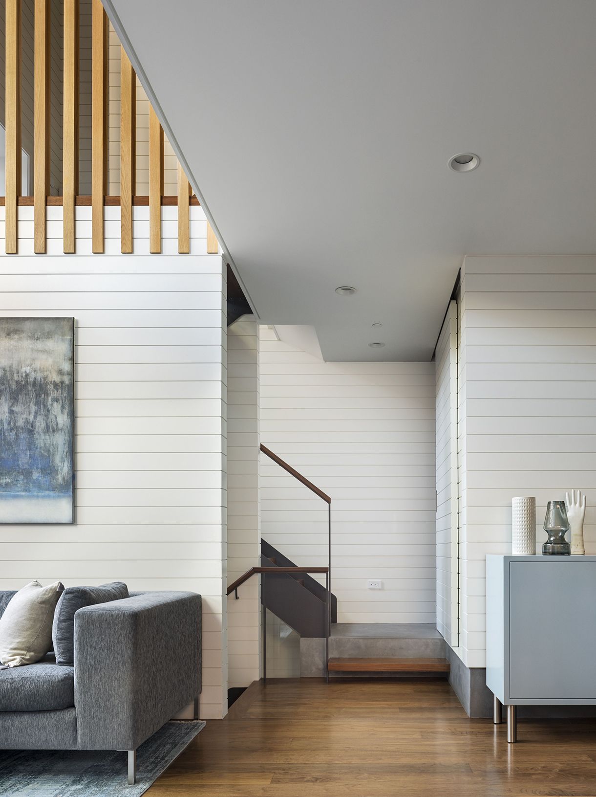 Cobble Hill Rowhouse Staircase