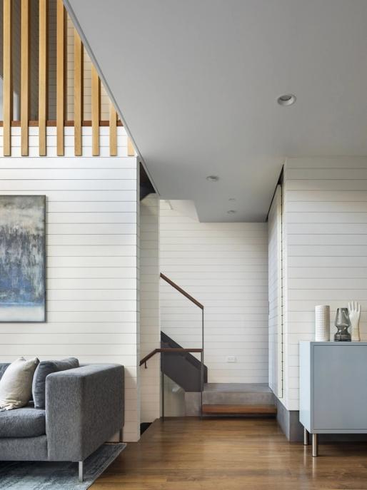 Cobble Hill Rowhouse Staircase