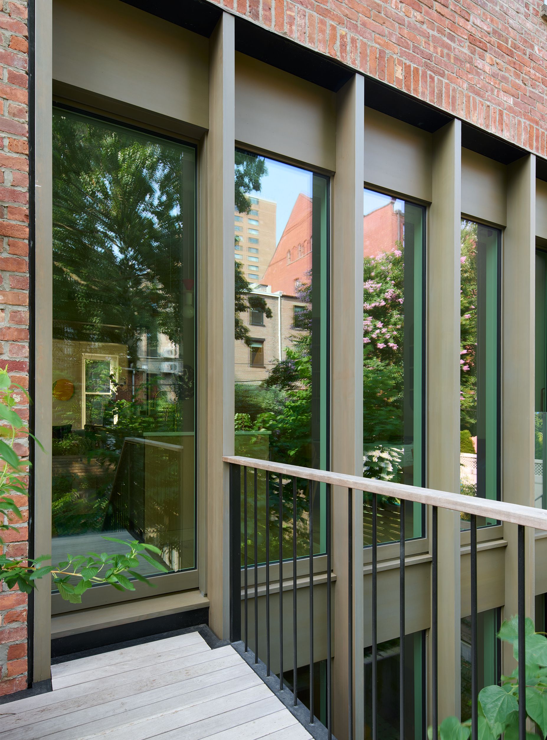 Clinton Hill Italianate Rear Facade