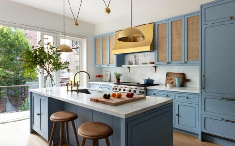 Brooklyn Heights Greek Revival Kitchen