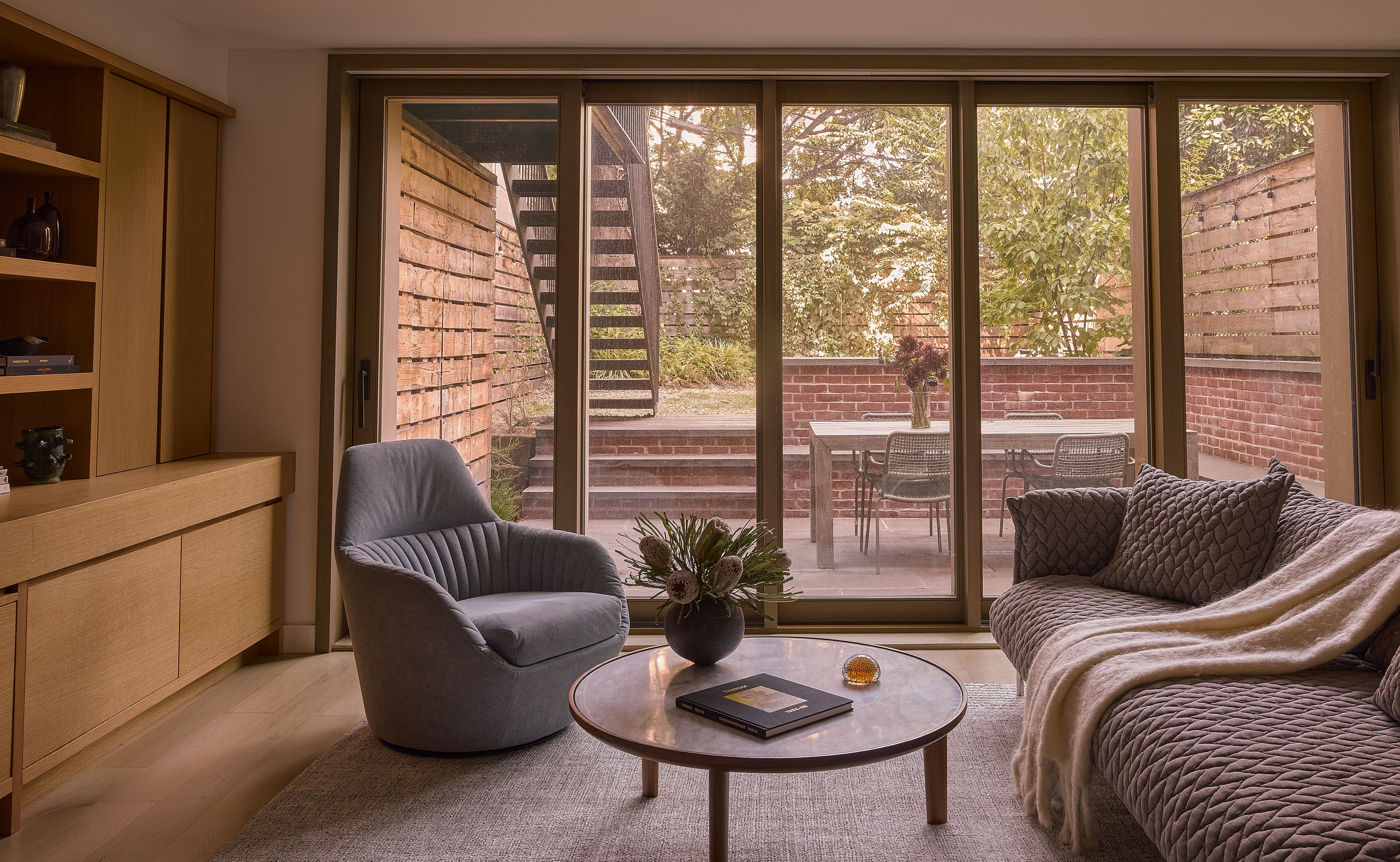Cobble Hill Italianate Family Room