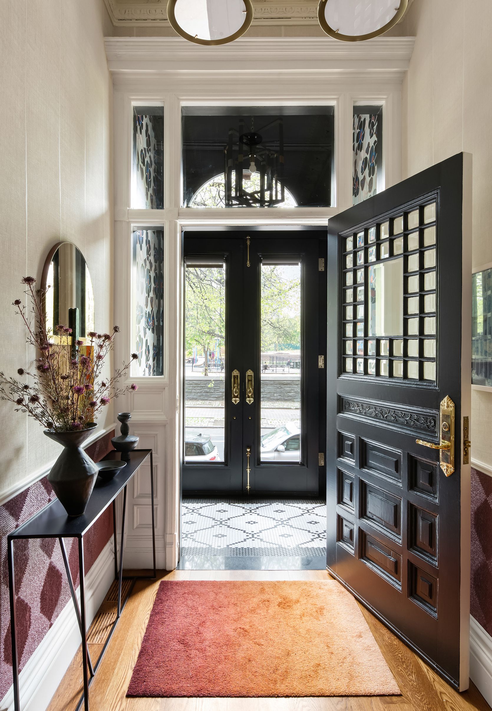 Fort Greene Italianate Entryway