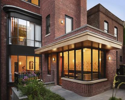 Park Slope Neo-Federal Rear Facade