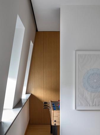 West Chelsea Greek Revival Attic Window