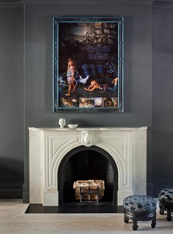 Park Slope Romanesque Revival Fireplace