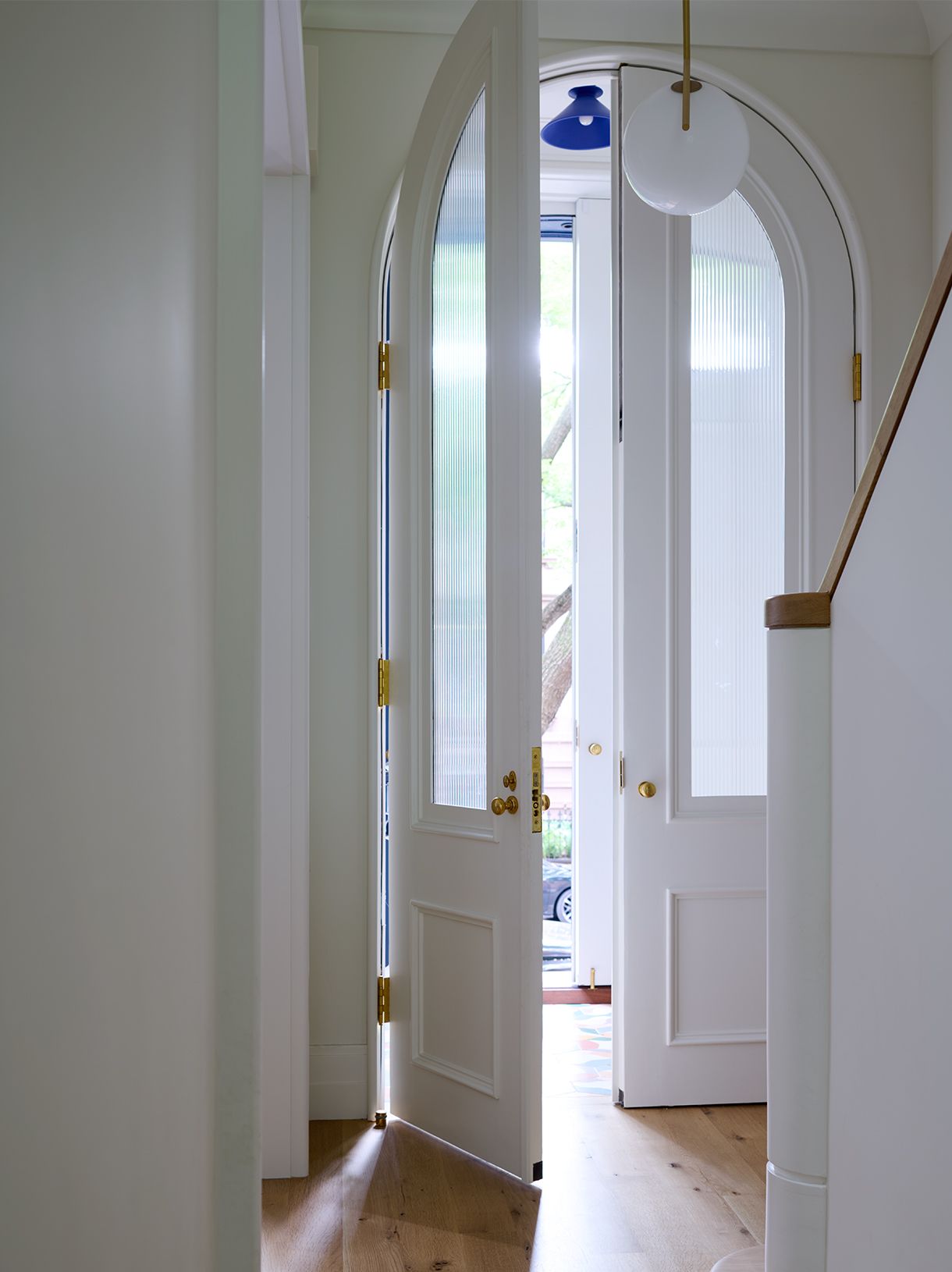 Clinton Hill Italianate Entryway