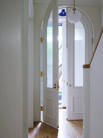 Clinton Hill Italianate Entryway