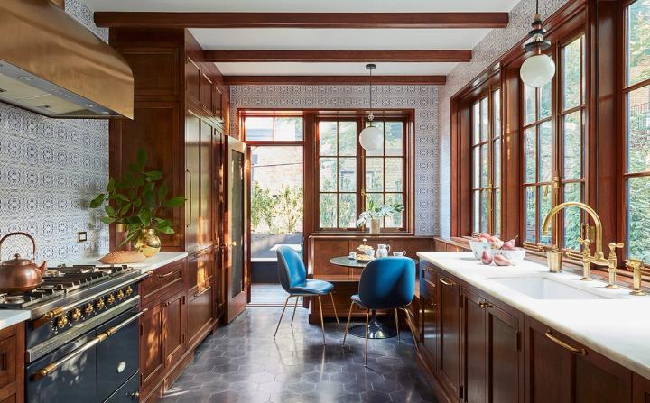 Park Slope Neo-Renaissance Kitchen