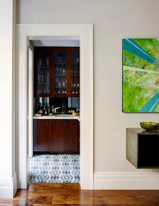 Brooklyn Heights Greek Revival, No. 3 Wet Bar