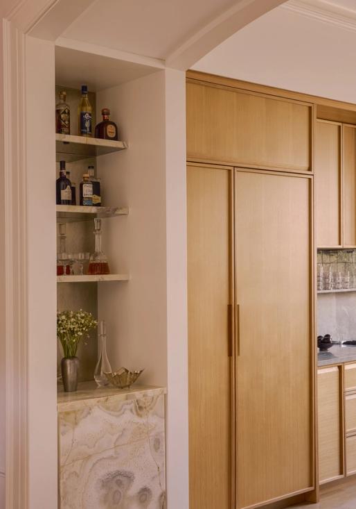 Cobble Hill Italianate Kitchen Bar