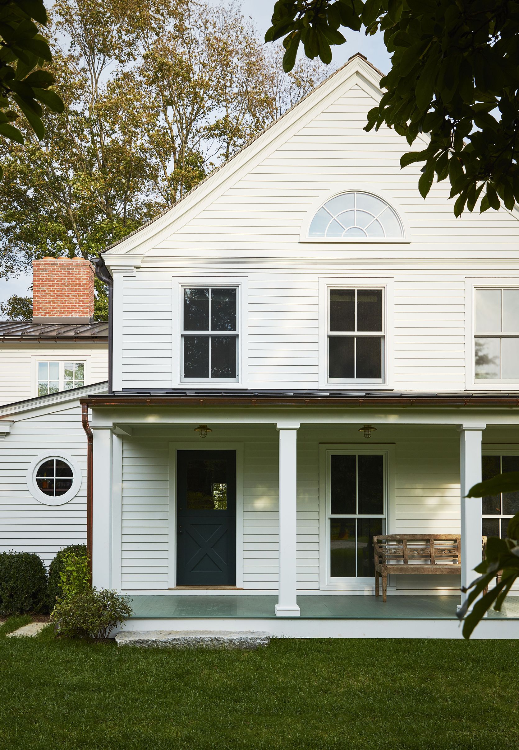 Litchfield County Farmhouse Facade