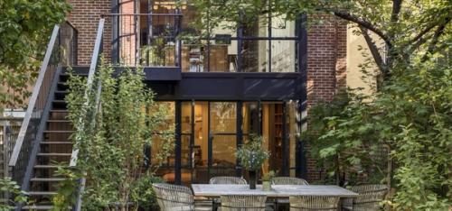 Cobble Hill Italianate Rear Facade