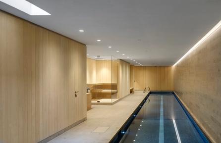 West Chelsea Greek Revival Pool