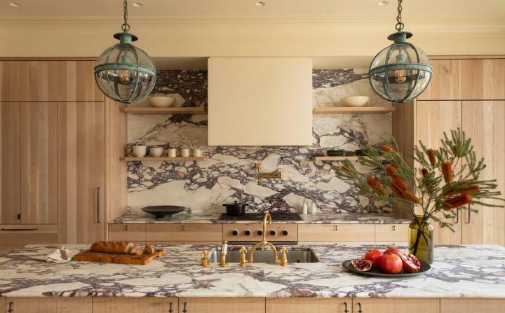 Greenwich Village Greek Revival Kitchen