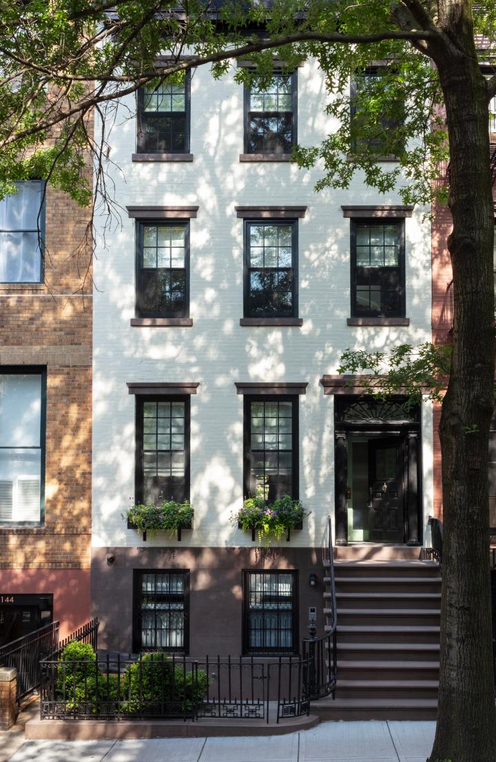 Brooklyn Heights Greek Revival Facade