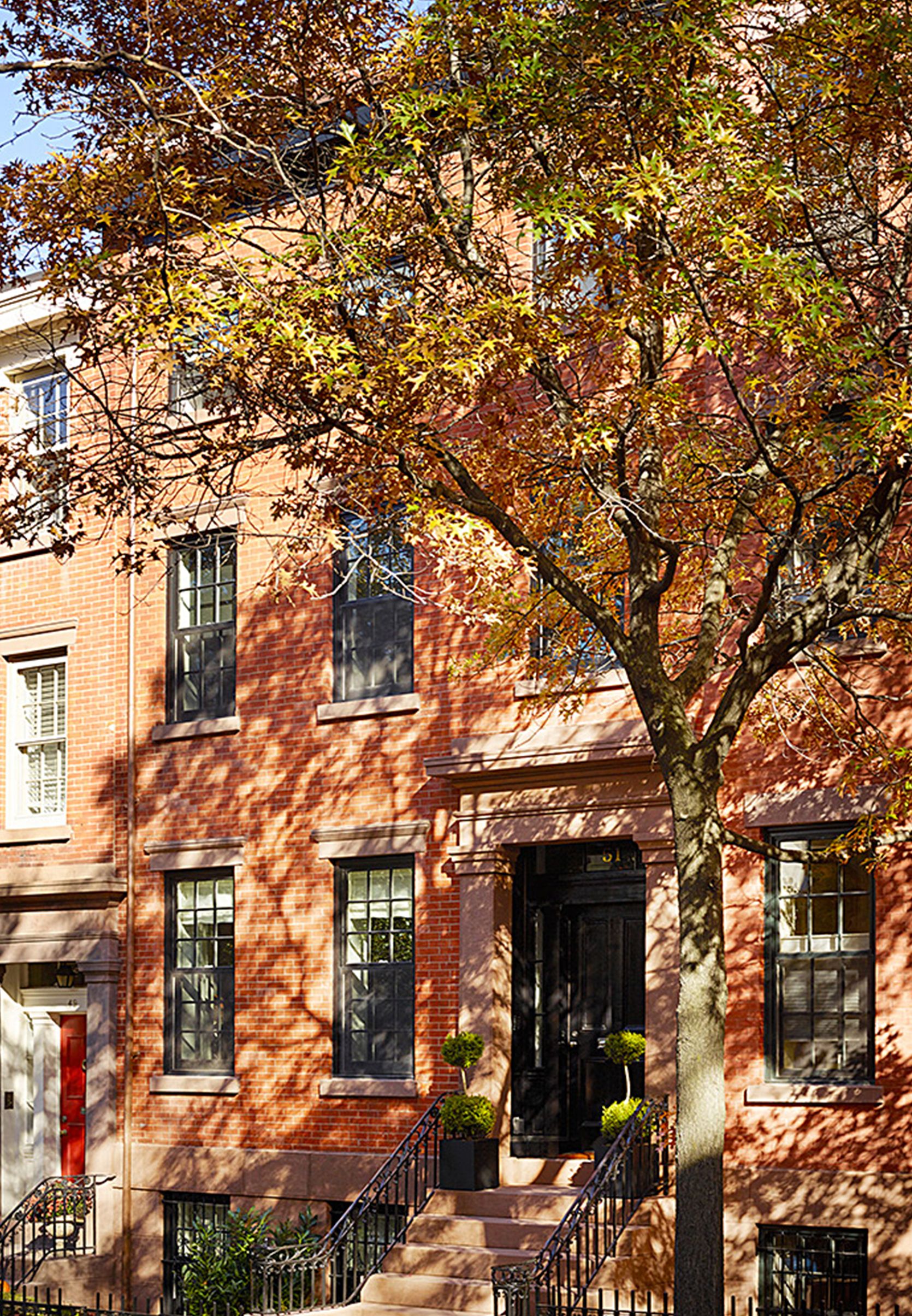 Brooklyn Heights Greek Revival Facade