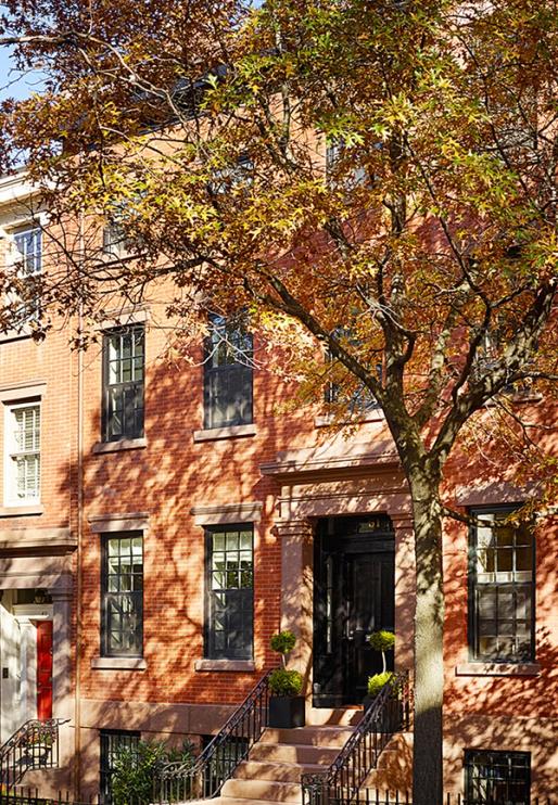 Brooklyn Heights Greek Revival Facade