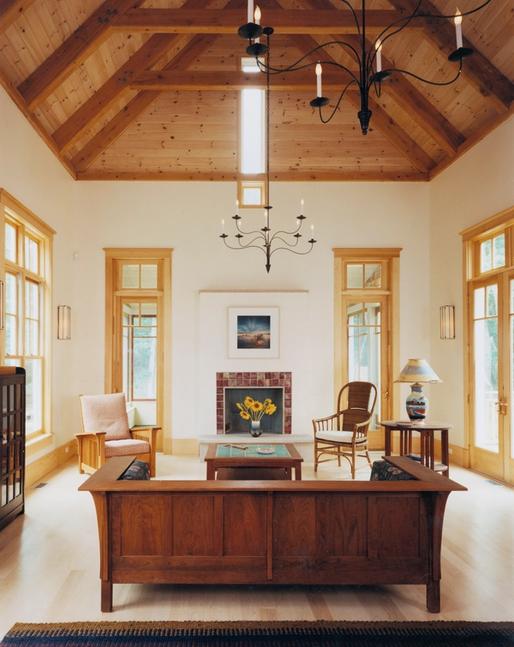 East Hampton Country House Living Room