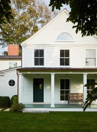 Litchfield County Farmhouse Porch