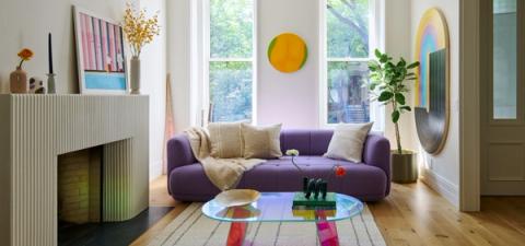 Clinton Hill Italianate Living Room