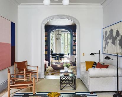 Cobble Hill Italianate, No. 1 Living Room