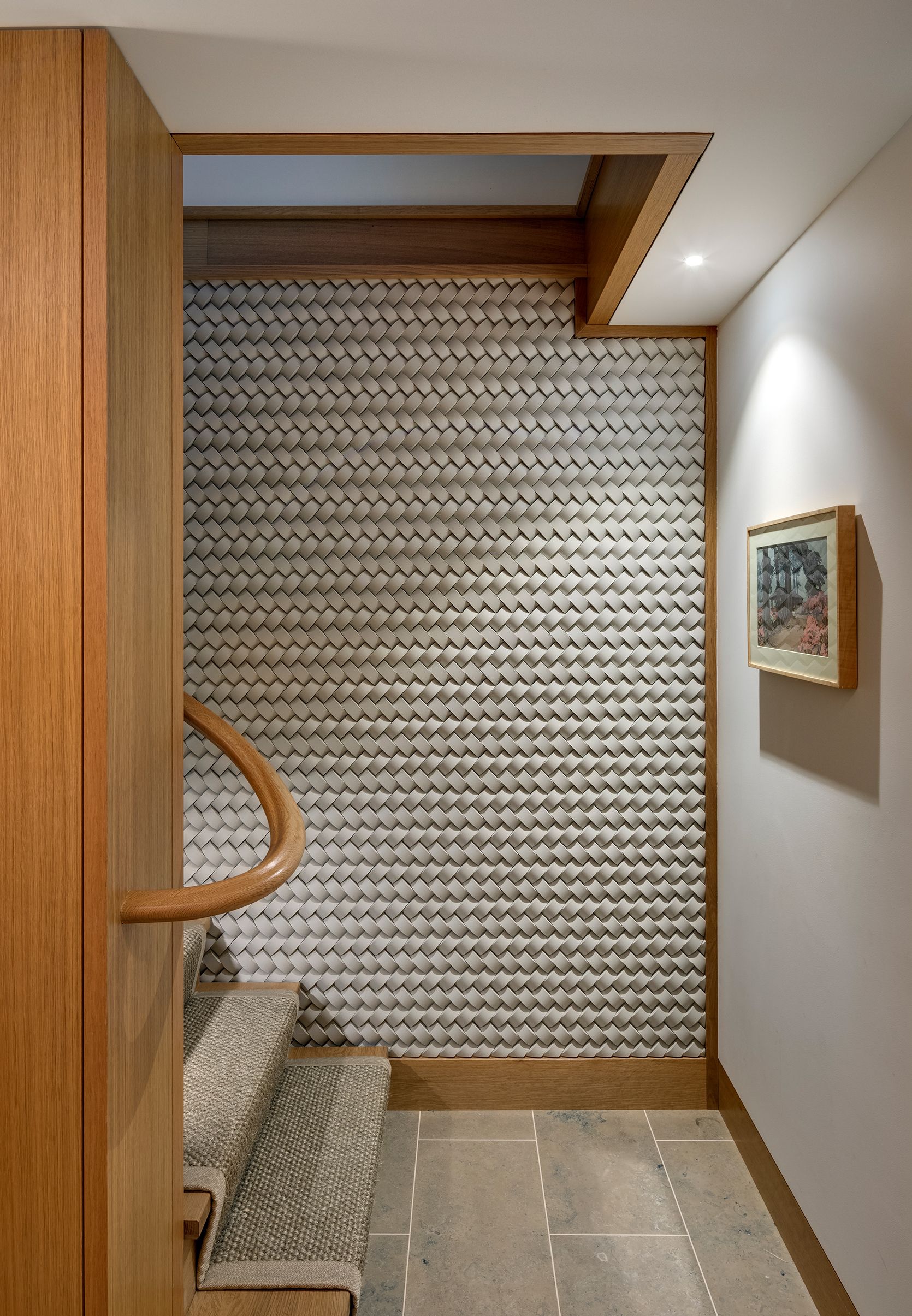 West Chelsea Greek Revival Stair Landing