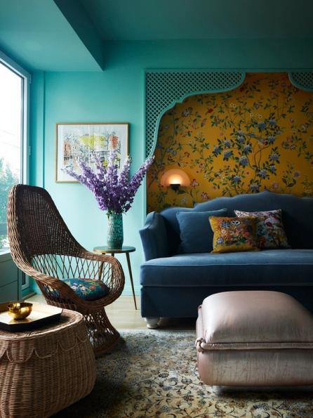 Brooklyn Heights Condominium Living Room