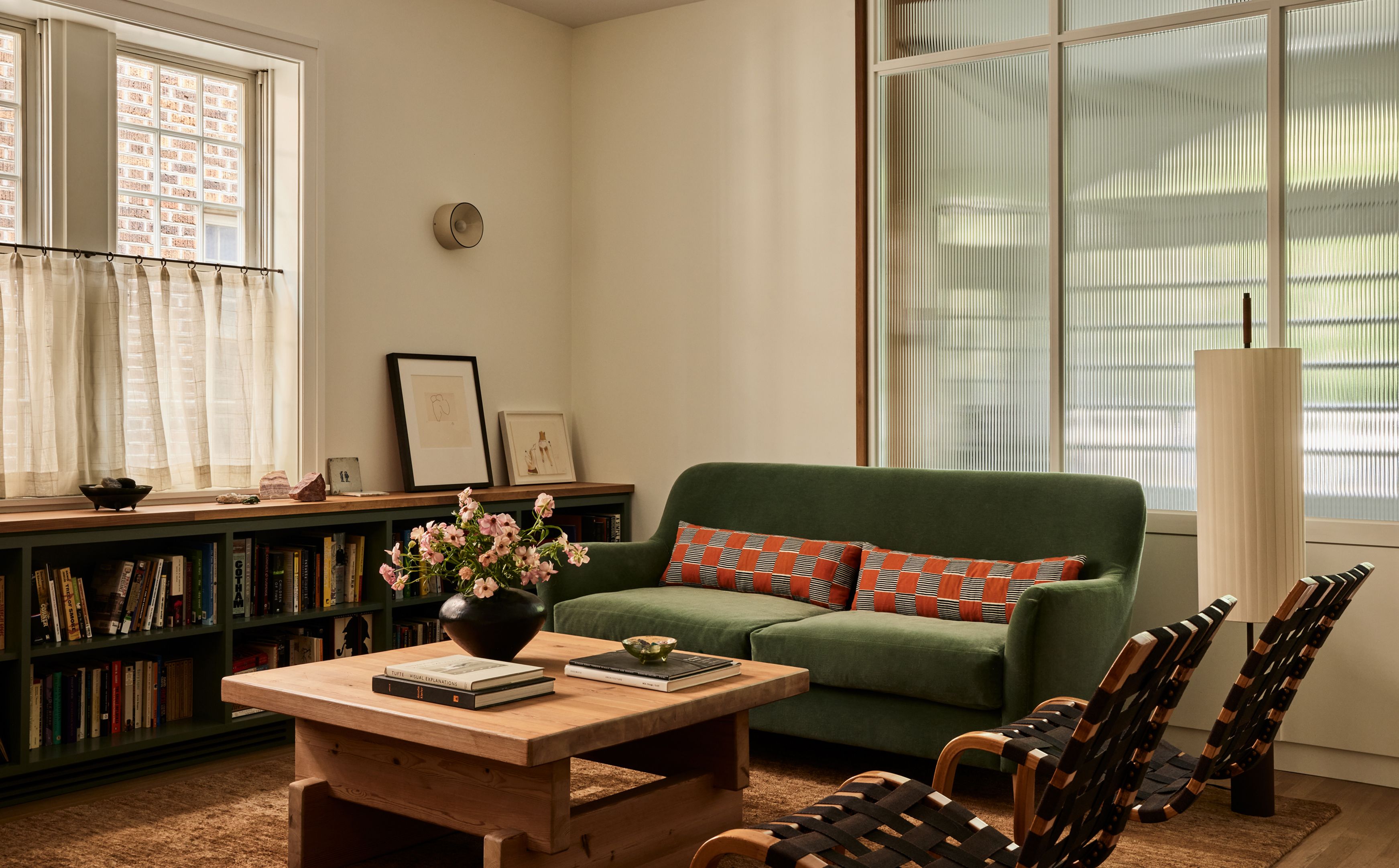 Park Slope Neo-Tudor Living Room