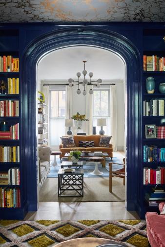 Cobble Hill Italianate, No. 1 Library Doorway