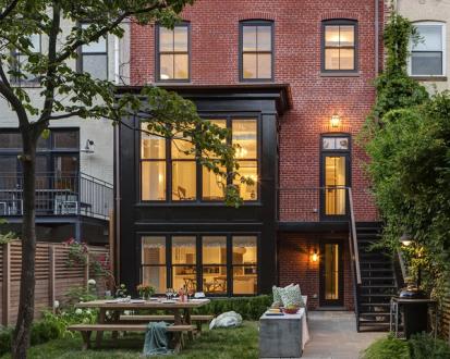 Boerum Hill Greek Revival, No. 2 Facade