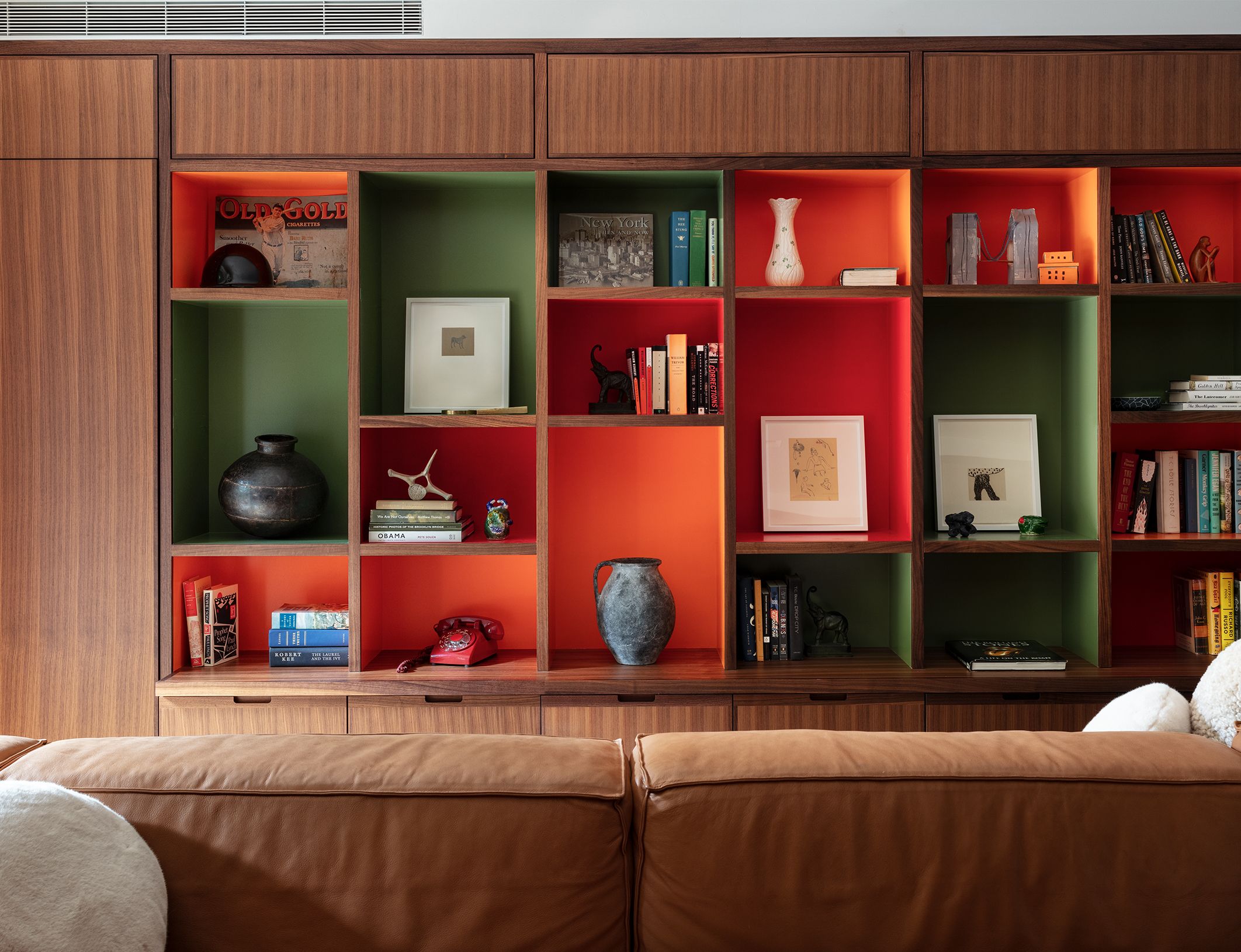 Brooklyn Heights Greek Revival Family Room