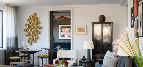 Carnegie Hill Apartment Living Room