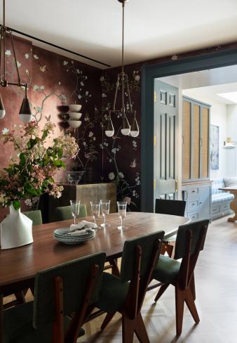 Brooklyn Heights Greek Revival Dining Room