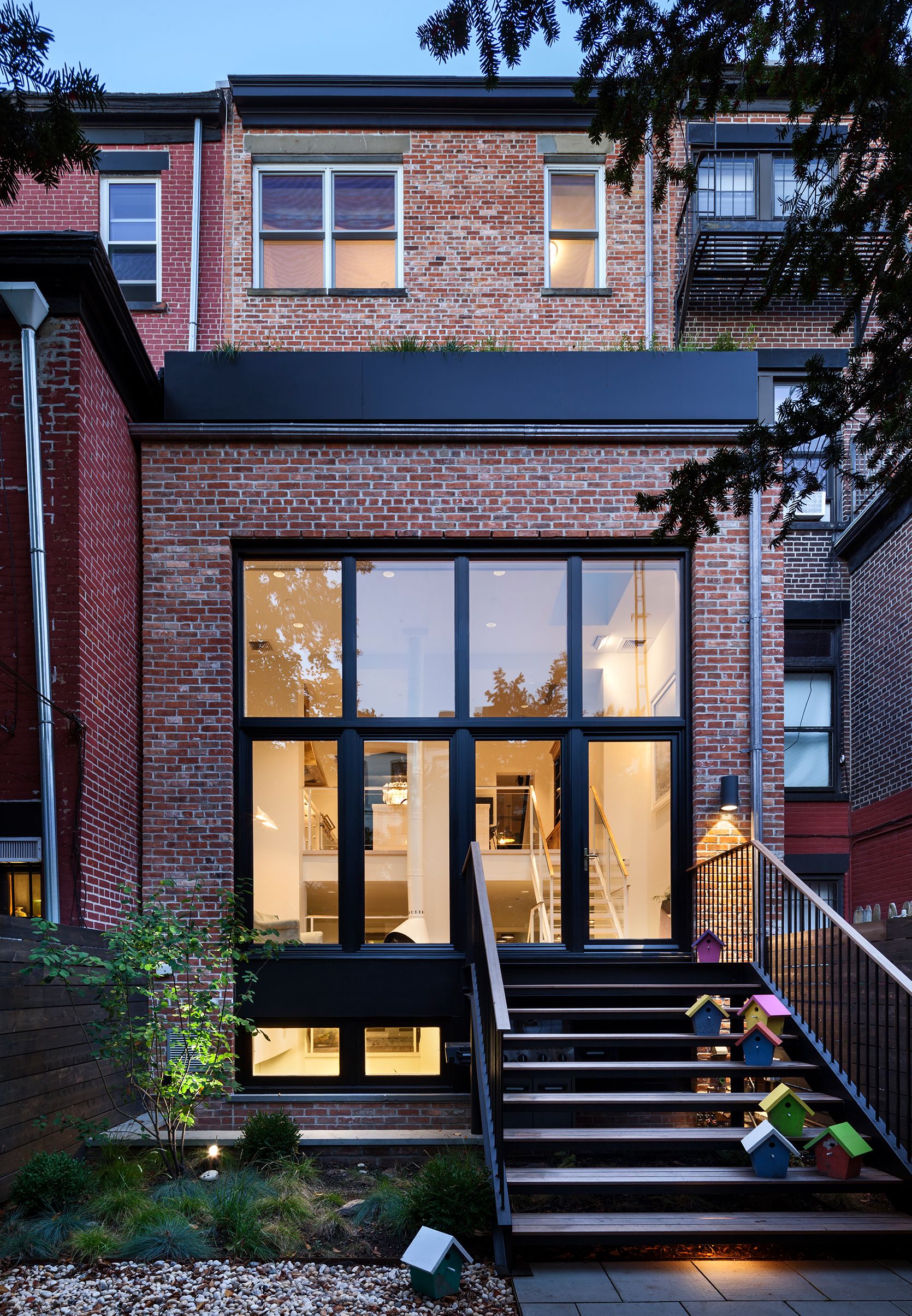 Park Slope Romanesque Revival Rear Facade