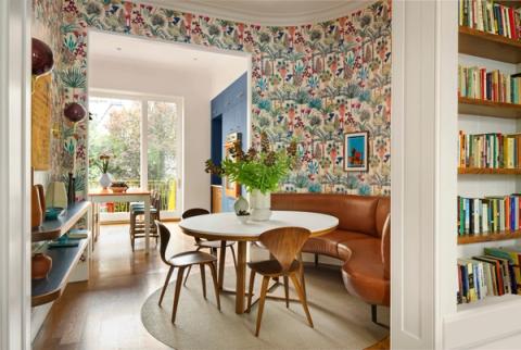 Fort Greene Italianate Dining Room