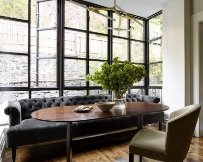 Brooklyn Heights Greek Revival, Breakfast Room