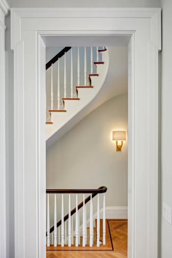 Boerum Hill Greek Revival, No. 2 Hall Stair